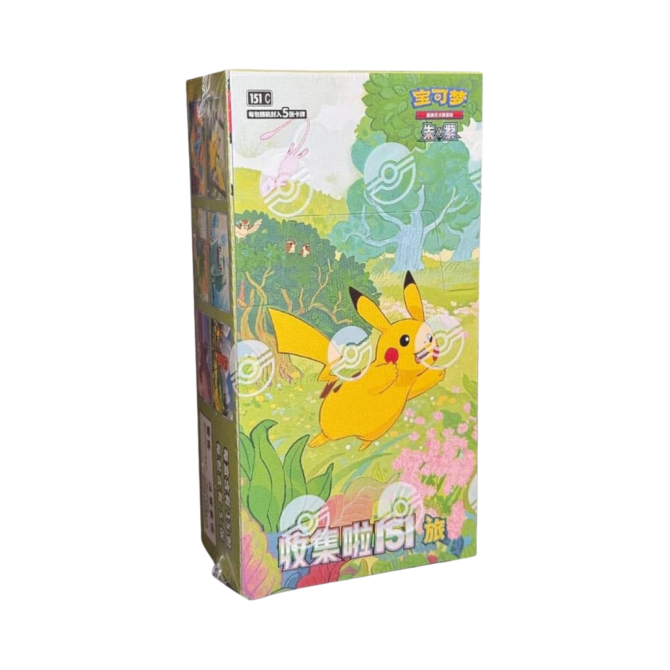 151C: Collect 151 Journey Booster Box Chinese v1