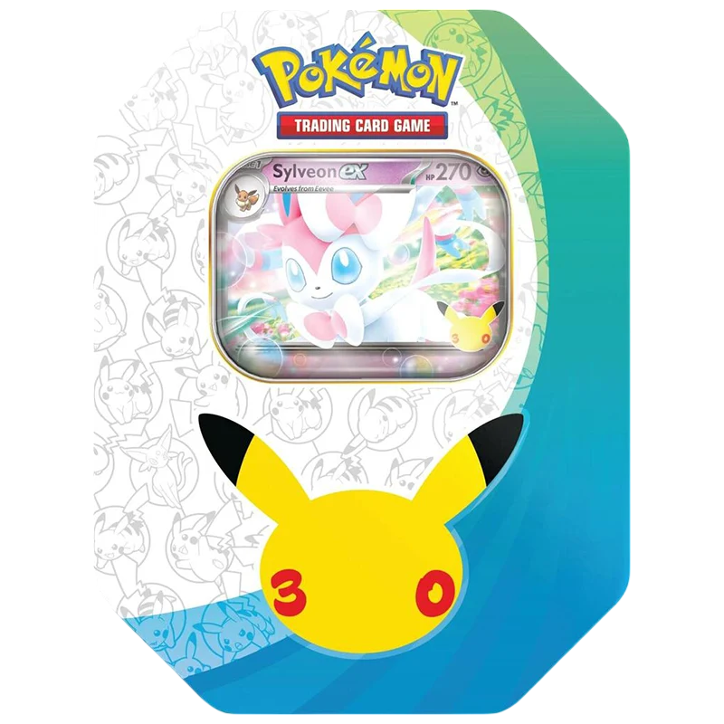 30th Celebration Sylveon ex Tin