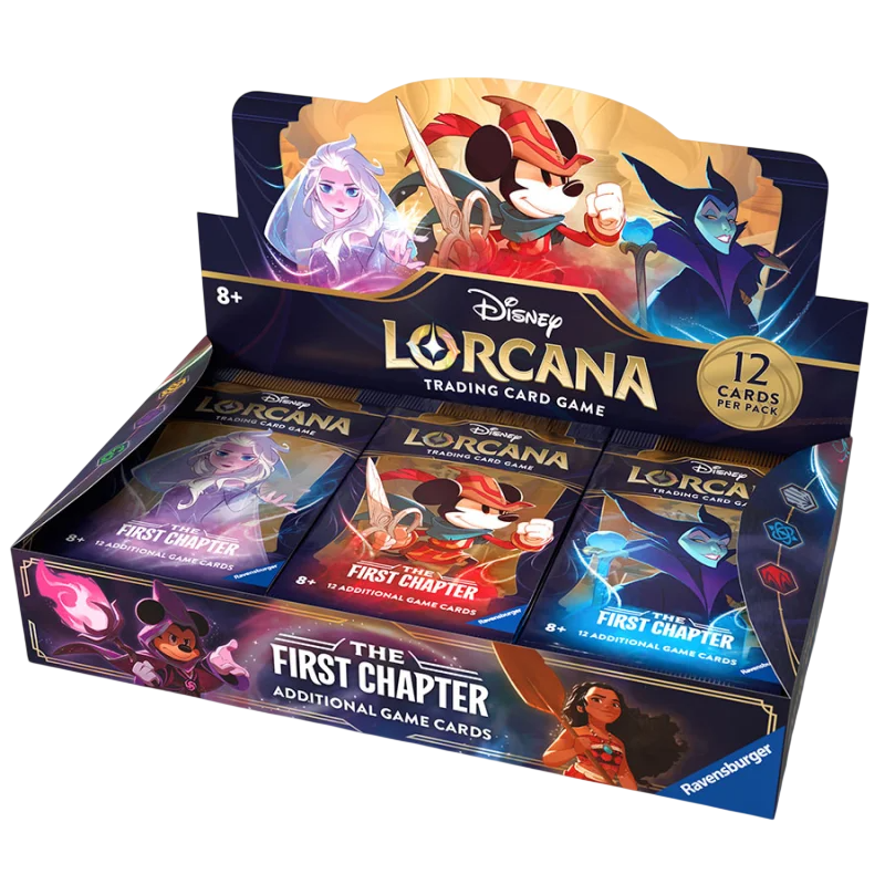 The First Chapter Booster Box + acrylic case