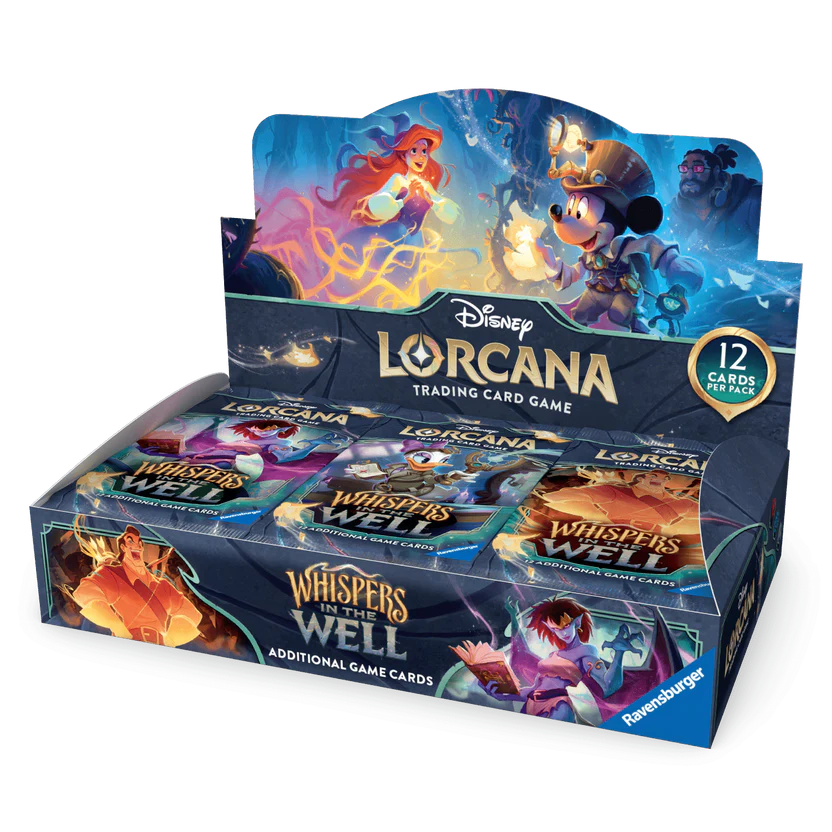 Disney Lorcana Whispers in the Well Booster Box