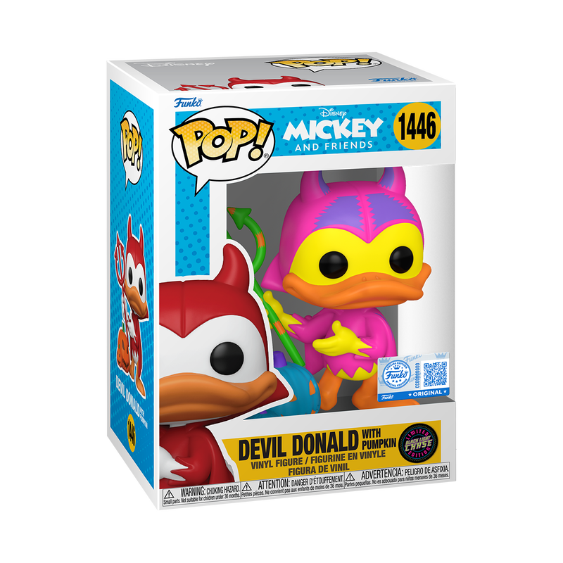 Devil Donald with Pumpkin #1446 SE BlackLight CHASE