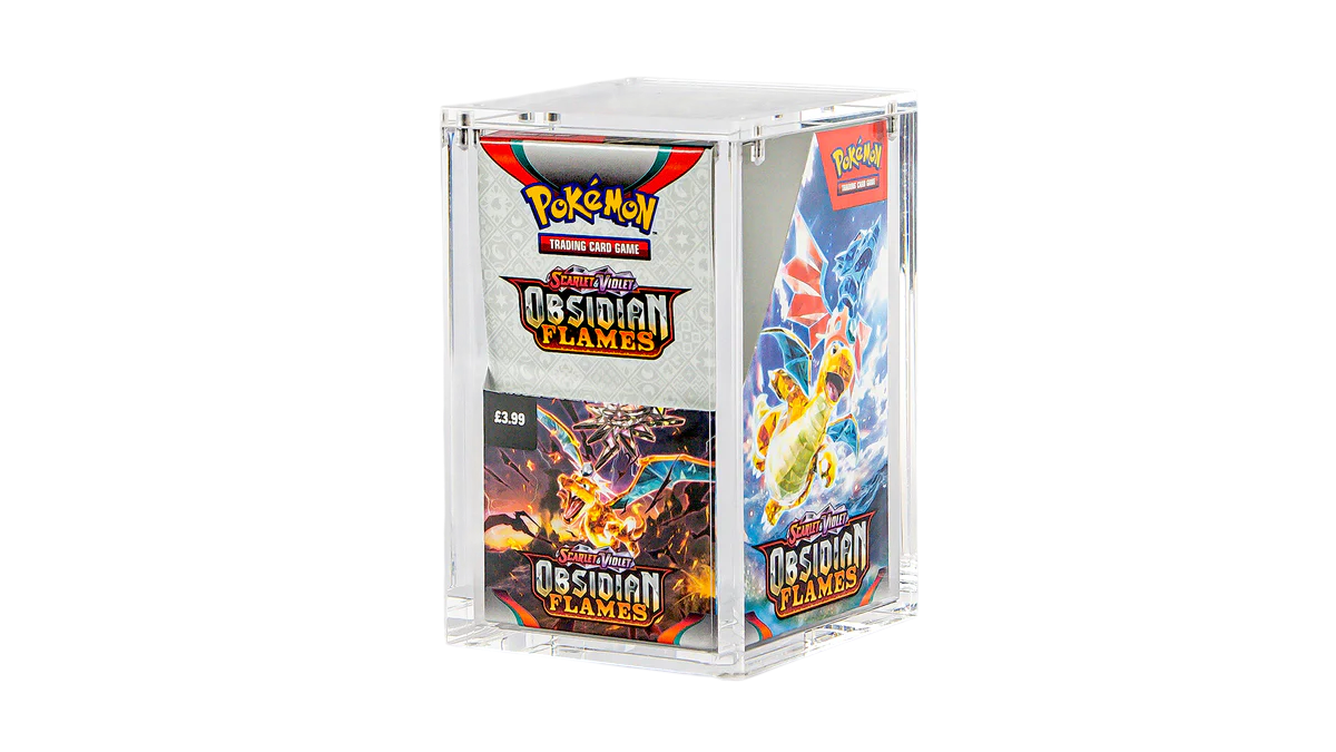 Acrylic Case - Pokémon Booster Box half 18-packs (BB)